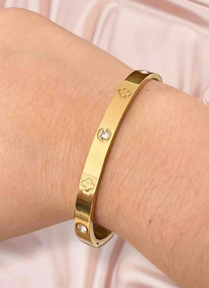 BRAZALETE CARTIER-ORO LAMINADO