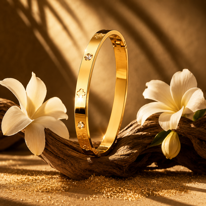 BRAZALETE CARTIER-ORO LAMINADO